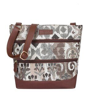 Women’s Tapestry Messenger Sling Bag in Abstract Pattern – Crossbody Bag Purse